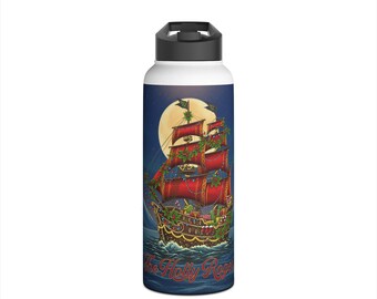 Holly Roger 32oz Stainless Steel Water Bottle