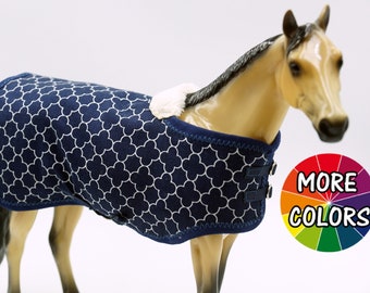 Striped #2053 Traditional Model Horses Details about   Breyer New Colorful Stable Blanket 