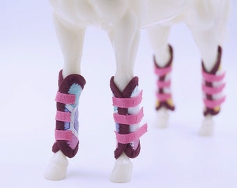 Sewn* BREYER or PETER STONE Realistic Shipping Boots - Traditional 1:9 scale - Made to Order - #4