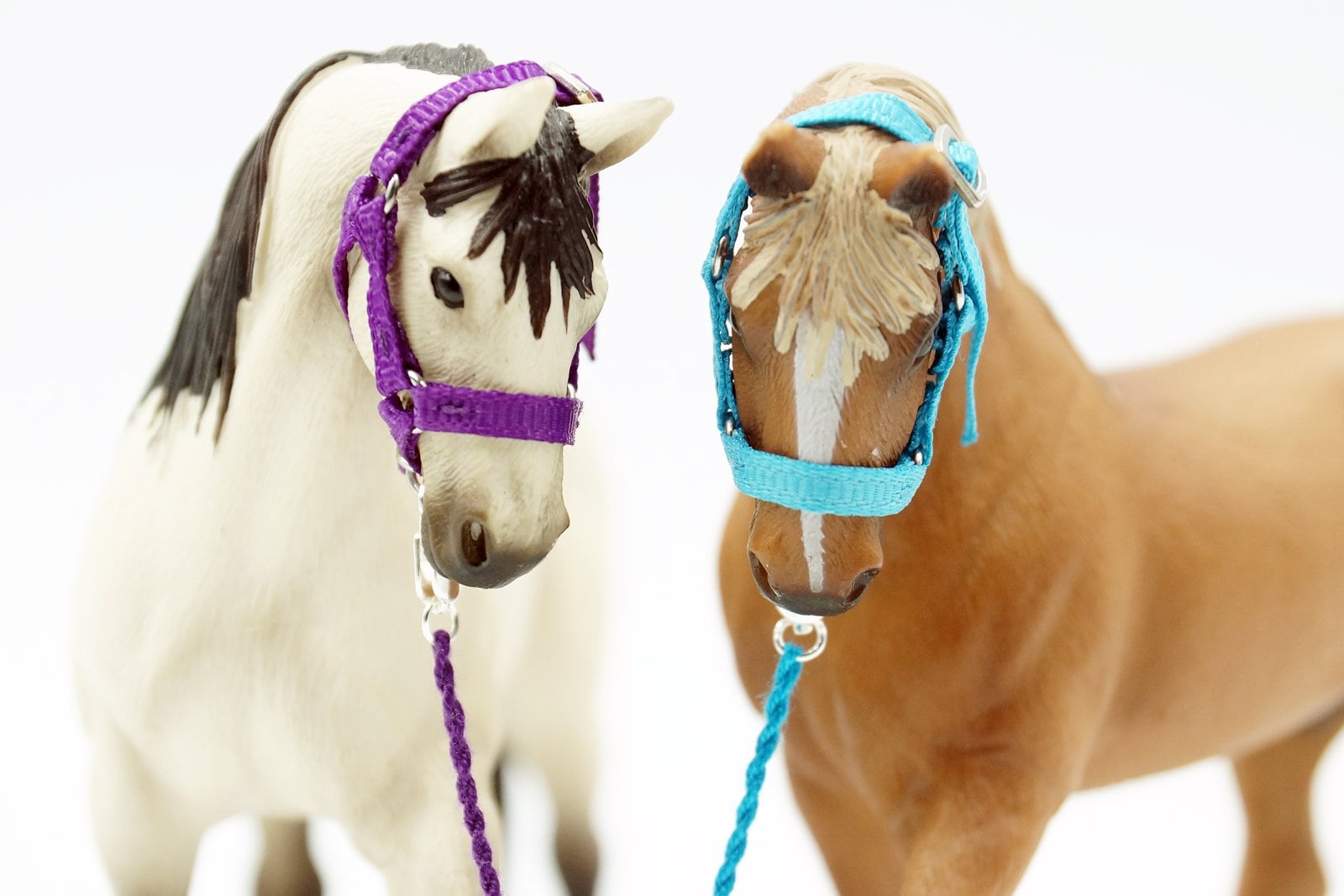 SEWN Schleich Horse Halter & Lead Rope Set Ready to ship. Role Playing