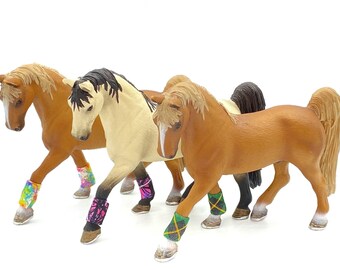 SCHLEICH or CollectA Polo Wraps -Ready to ship