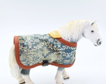 Sewn* SCHLEICH, BREYER or Peter Stone FOAL blanket - Ready to ship