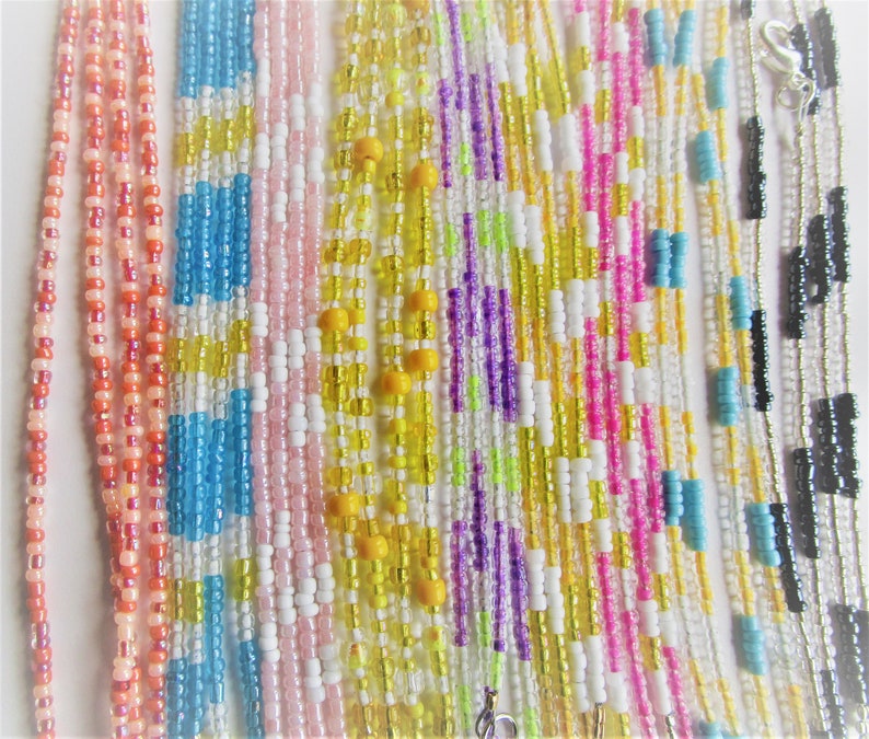 Surf anklet Glass bead Boho choker Boho Chic Anklet Seed bead jewelry Youth party favors Bracelet Choker