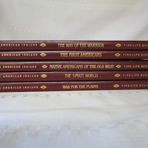 CLEARANCE ITEM * Time Life Books. the American Indians Series. Five books available