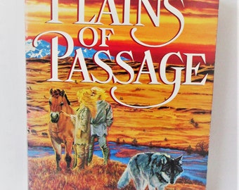 The Plains of Passage * By Jean Auel. Stated First Edition. Copyright 1990 * 623