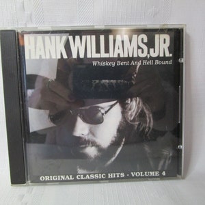 Music Cd * Hank Williams Jr. Whiskey Bent And Hell Bound.