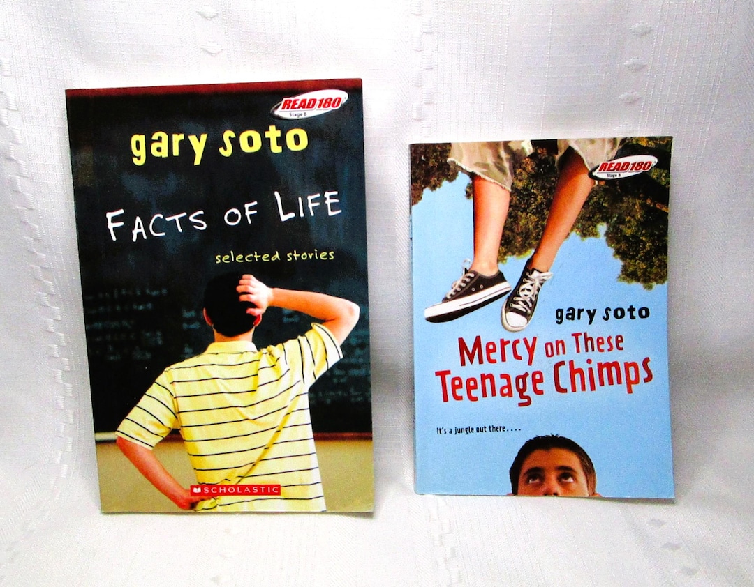 Books by Gary Soto, Facts of Life or Mercy on These Teenage Chimps * 126 - Etsy