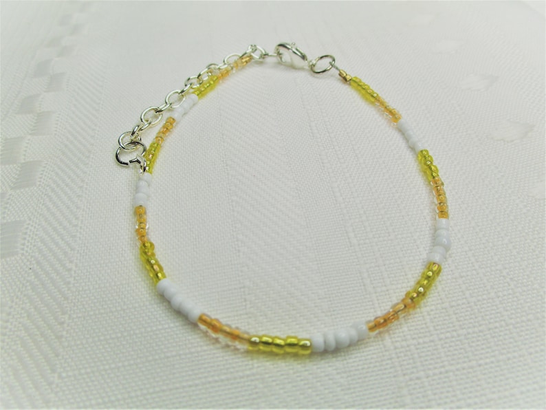 Surf anklet Glass bead Boho choker Boho Chic Anklet Seed bead jewelry Youth party favors Bracelet Choker