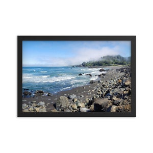 Redwood National and State Parks - Coastal Fog - Art Print - Wall Home Decor - Framed Poster - Gift (8x10-24x36 IN)