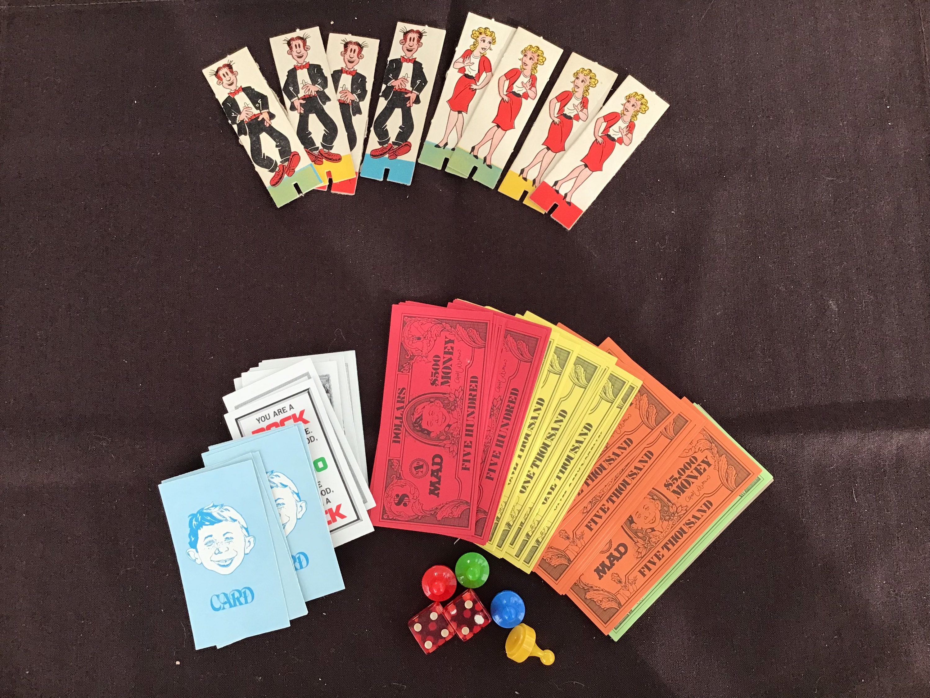 Collection of Vintage Game Board Pieces From 1946 to 1997 Etsy