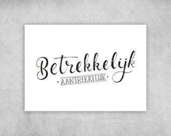 Postcard | Relatively Attractive | A6