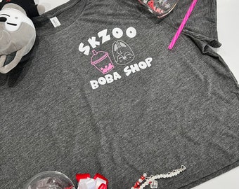 Skzoo Boba Shop Crop Top