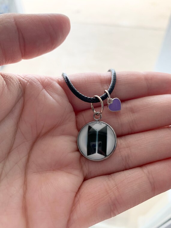 Bts logo deals necklace