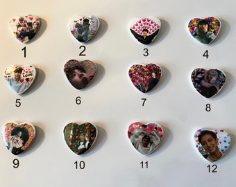 Kpop Heart Meme Buttons