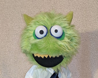 Monster Puppet Custom Green Professional Style