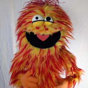 Monster Puppet Custom Orange Professional Style