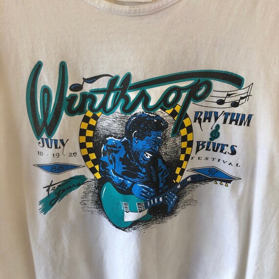Vintage 1997 Winthrop Rhythm and Blues Festival tank … Gem