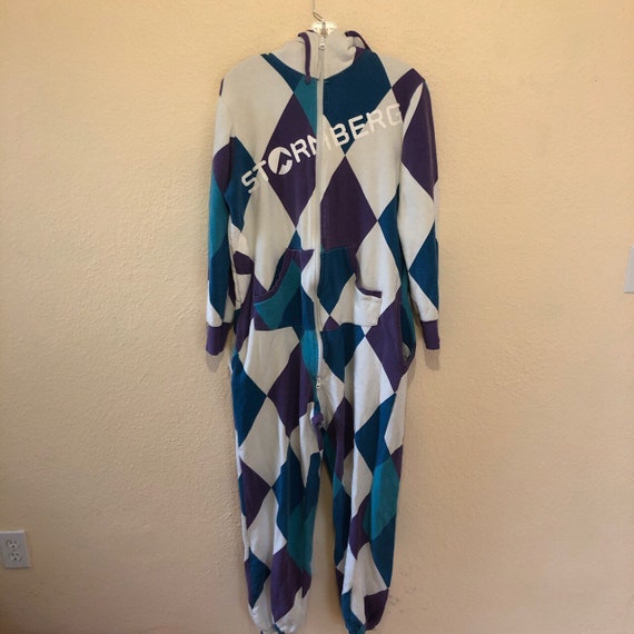 Vintage Stormberg argyle onesie size S
