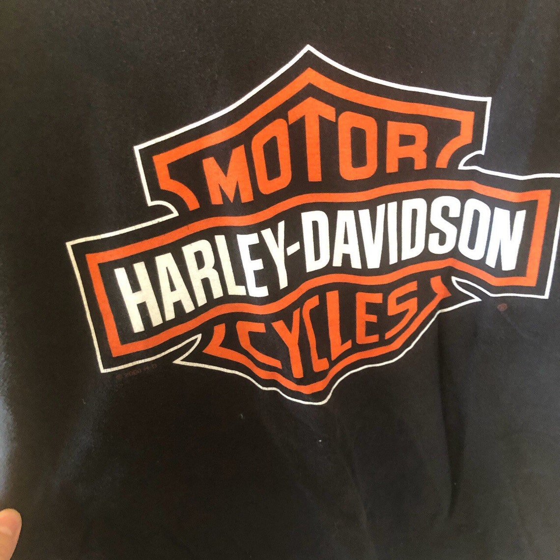 Y2K Harley Davidson shirt fits like L | Etsy