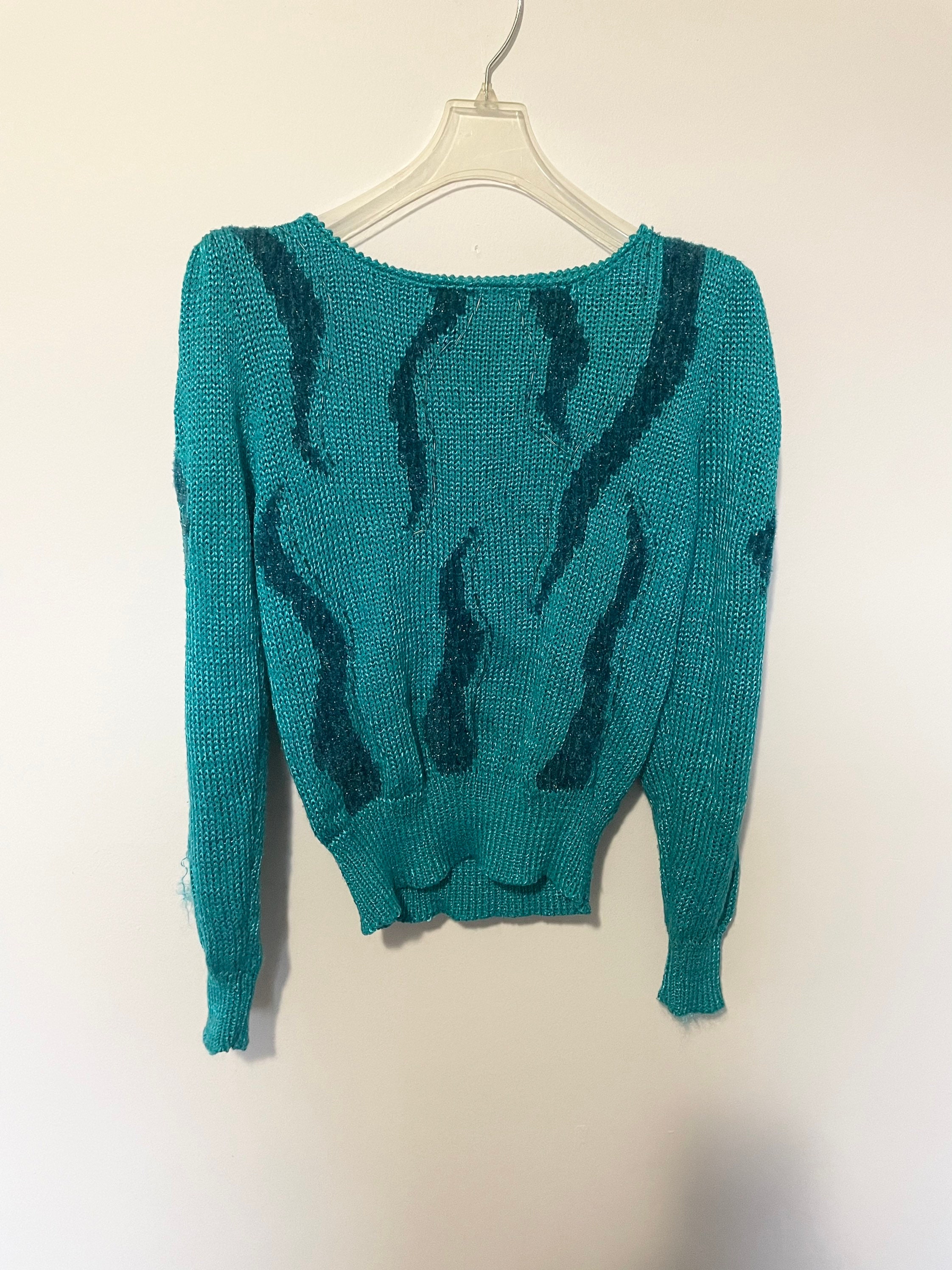 dark teal sweaters