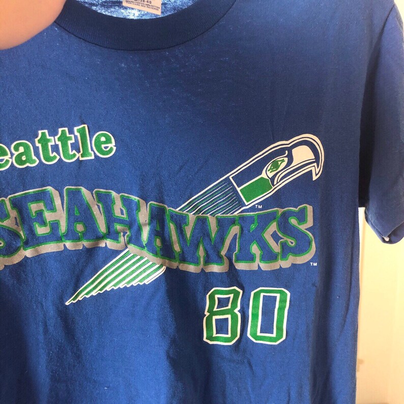 Vintage sheer Seattle Seahawks t shirt fits like S