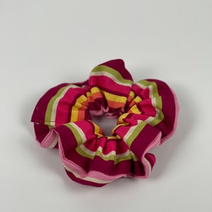 Striped Scrunchie
