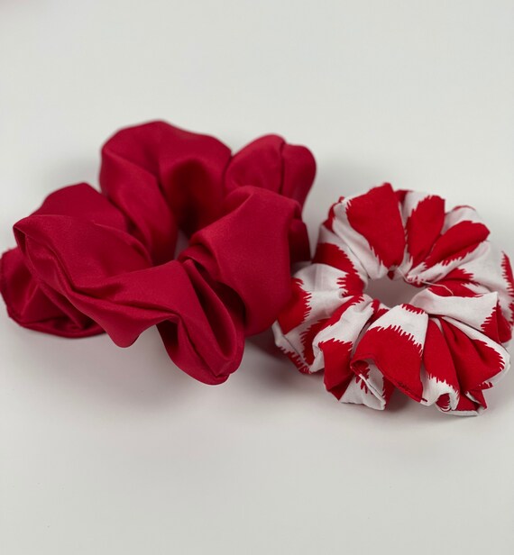 Scrunchie Con Fiocco In Seta Personalizzato - Foto 13
