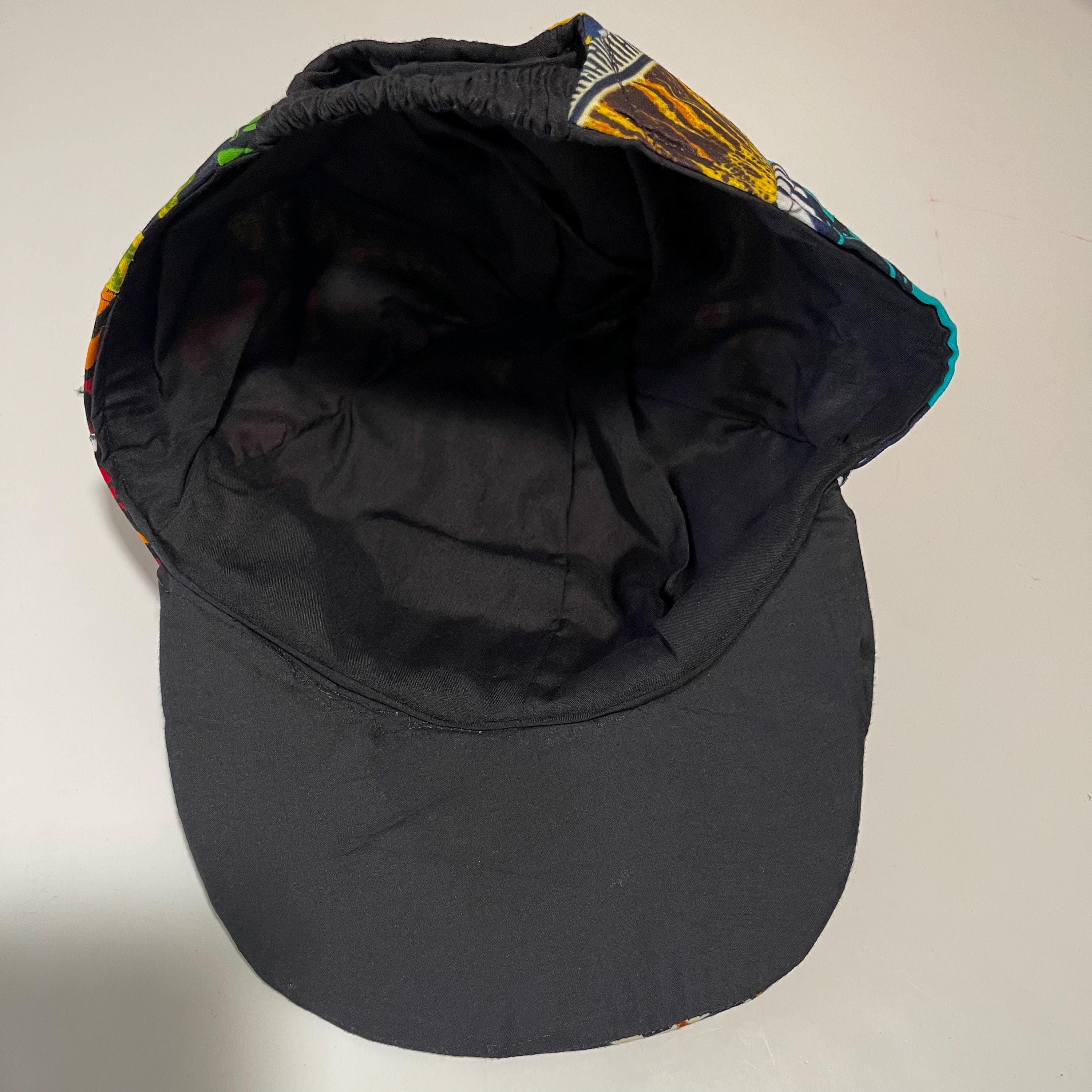 African Print Ankara Multicolor Patchwork Colorful Handmade Baseball Cap African Print Ankara Multicolor Bohemian Colorful Patchwork  main image 2