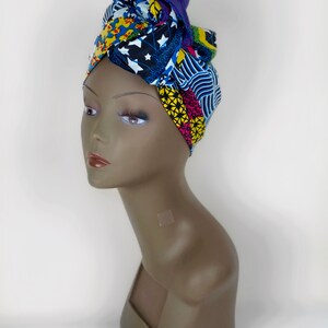 African print Ankara Head Wrap