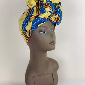 African print Ankara Head Wrap