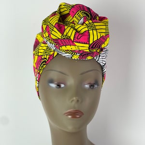 African Print Ankara Multicolor Headwrap
