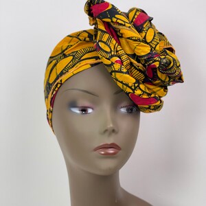 African print Ankara Head Wrap