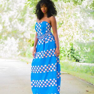 Ankara  Maxi Dress