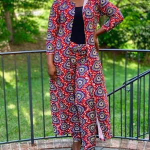 Two Piece African Prints Spandex