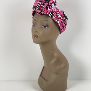 African Print Pre-tied Ankara Head Wrap