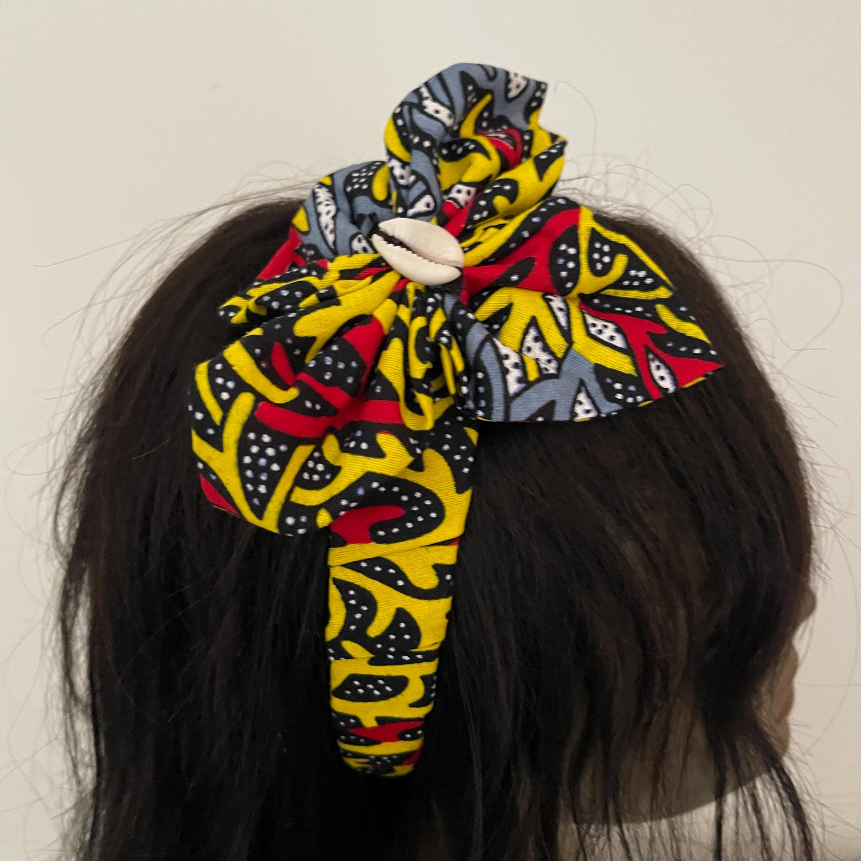 African Print Ankara Multicolor Colorful Handmade Headwrap The  main image 4