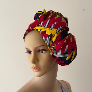 Estampado africano Ankara Head Wrap