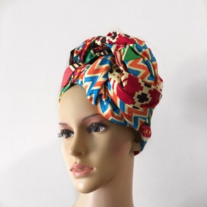African print Ankara Head Wrap