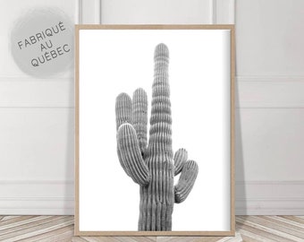 Cactus Print, Cacti Poster, Digital Download, Large Cactus Print, Black And White, Modern Boho Prints, South western Wall Art, Cactus Decor