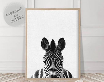 Zebra Animal Print, Nursery Wall Art, Baby Room Decor, Printable Digital Download, Large Safari Poster, African Animal, Kids Room Print