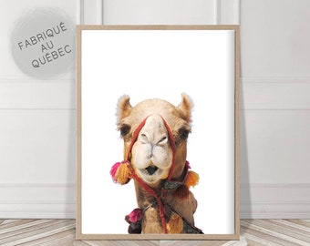 Camel Print - Digital Prints, Desert Animal, Wall Art, Peekaboo Print, Boho, Bohemian Prints , Nursery Wall Art, Moroccan Decor, Boho