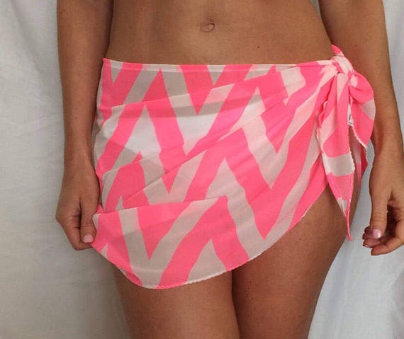 mini sarong wrap skirt