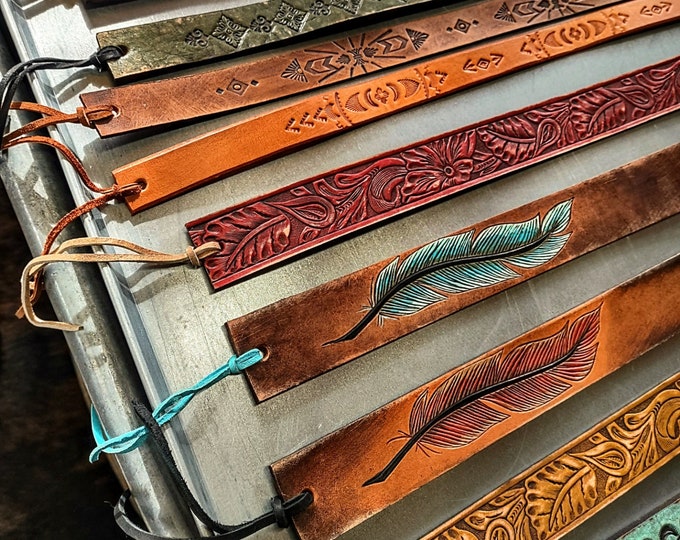 Hand Tooled Leather Hat Bands for Felt Hats Cowgirl and Etsy