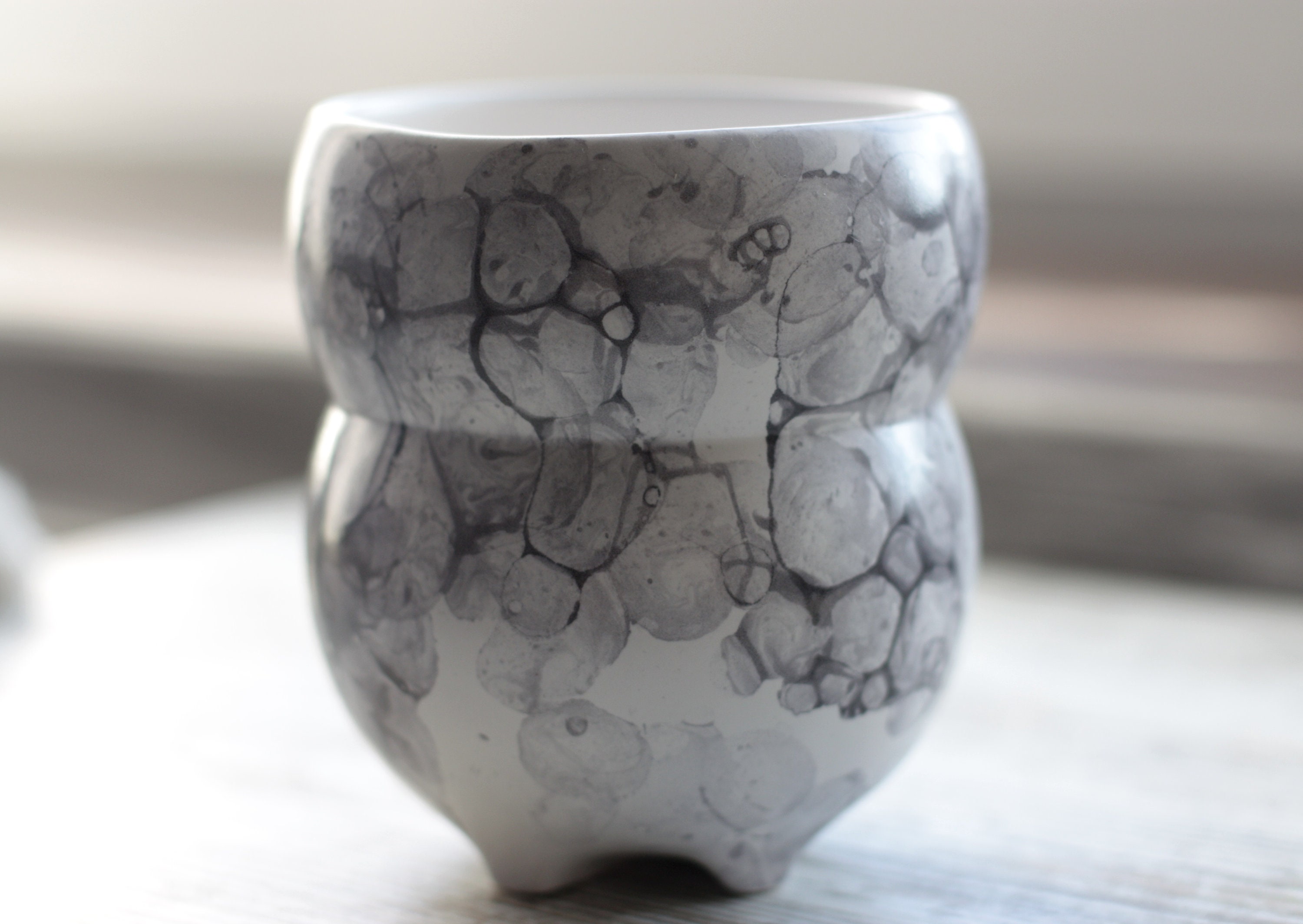 Large Mug Ceramic Bubble Glaze Mug Gift for mom Tea Cup Coffe Etsy