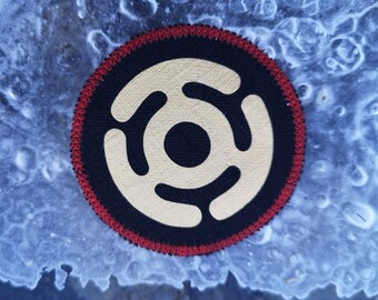HECATE SYMBOL (linen patch)  Ø 6.6 cm / 2.6 in