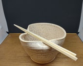 Noodle or Rice Bowl with chopsticks