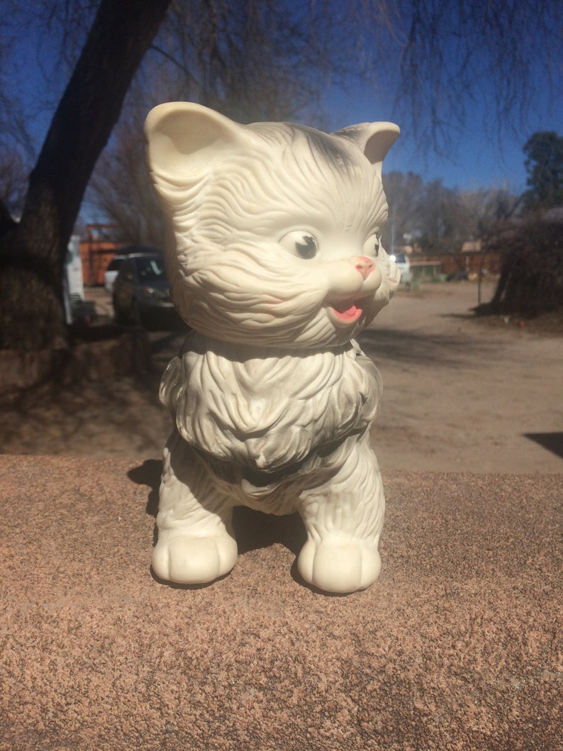 plush cat with kittens