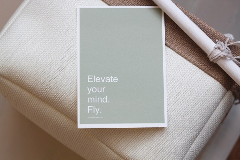 AFFIRMATION CARDS Set of 3 // Yoga Motivational Gift-Mindful Positivity Postcards-Spiritual Anxiety Prints-Minimalist Self Care Home Decor image 6