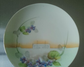 Hand Painted Everett Studio Plate