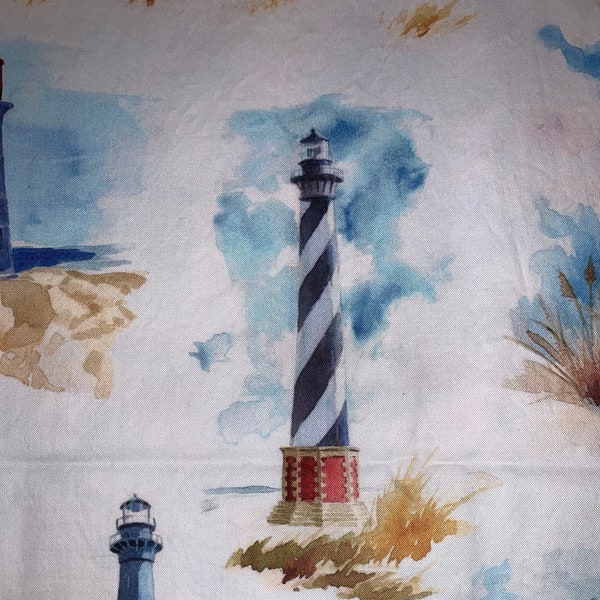 Lighthouse Napkins Etsy